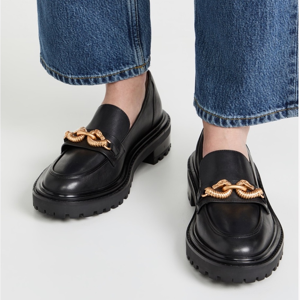 Tory Burch Jessa Lug Sole Loafers